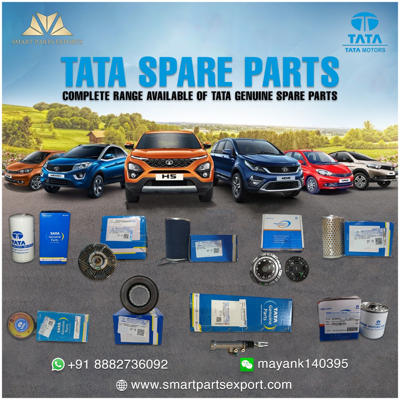 TATA Genuine Accessories and CAR Parts | Indian Exporter